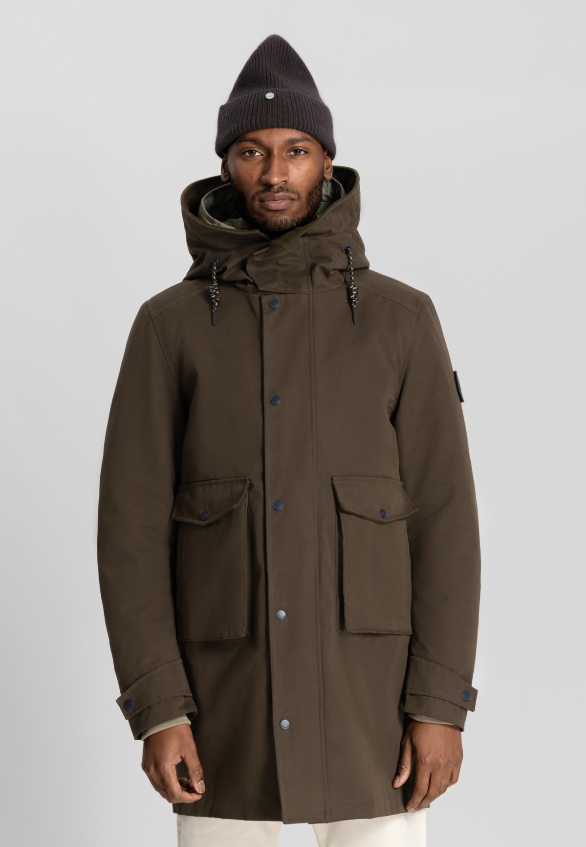 Куртка Dstrezzed 101424 Bold 3-in-1 Parka - Olive AW23 фото 1